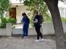 Recorrida por el distrito para concientizar sobre el dengue