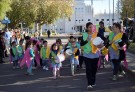 El Jardín N° 901 realizó una murga en la Plaza San Martín 