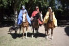 Los Reyes Magos visitaron la colonia de verano