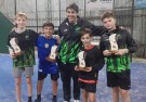 Más de doscientos niños jugaron al pádel en Salliqueló