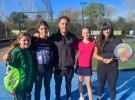 Alumnos de la escuela de padel del Newbery compitieron en Pehuajó