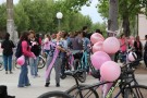 Bicicleteada por el “Día mundial de la lucha contra el cáncer de mama”