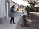 Instalación de gas en el Paseo Cultural “La Estación”