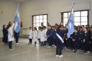Alumnos de 4to Año realizaron la promesa de lealtad a la bandera