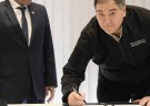 Succurro estuvo presente en la firma de convenios entre Kicillof y Ziliotto