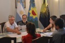 Gambier se reunió con el equipo técnico de Hidráulica de la Provincia