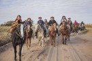 Anga Irú realizó su tercera cabalgata hacia Pehuelches