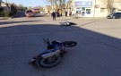 Accidente de motos en Juncal y Pueyrredón