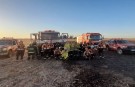 Bomberos de la zona extinguieron un incendio rural