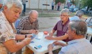 Residentes de los hogares en jornada recreativa del Centro de Jubilados