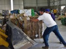 Tres Lomas realizó su primera venta de material reciclado