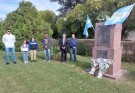 El Aero Club rindió homenaje a los ex combatientes y caídos en Malvinas