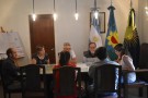 Gambier se reunió con el equipo técnico de Hidráulica de la Provincia