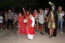 Alumnos de catequesis realizaron una gran interpretación del Vía Crucis