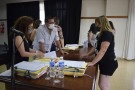 Se realizó un acto de firma de escrituras 