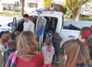 Jornada de educación vial en la Plaza Bomberos Voluntarios