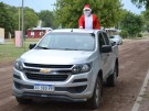 Papá Noel visitó Ingeniero Thompson
