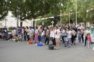 Jornada recreativa en la Plaza San Martín