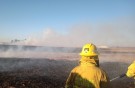 Bomberos de la zona extinguieron un incendio rural