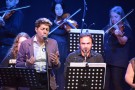 Noche de tango en el teatro de la Sociedad Italiana de Pellegrini