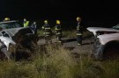 Fuerte accidente en Ruta 14, entre Villa Maza y Quenumá