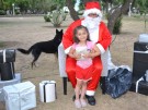 Papá Noel visitó Ingeniero Thompson