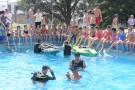 Bomberos Voluntarios participaron del cierre de la Escuela de Verano