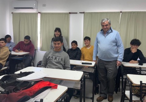 Nosetti felicitó a Guillermo Godoy por su desempeño en los Juegos Evita