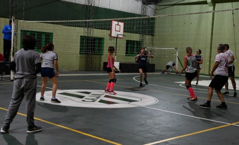 Se jugó la tercera fecha del Torneo de Vóley Mixto