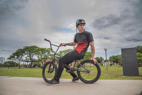 Facundo Herrero competirá en el Campeonato Nacional de BMX