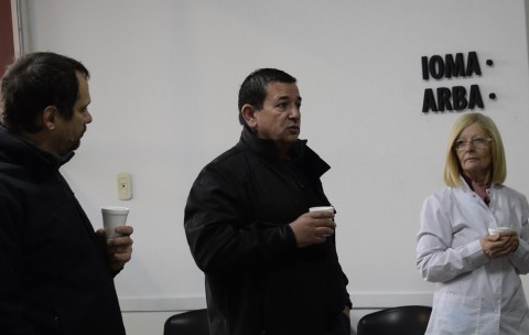Pacheco visitó las instalaciones reacondicionadas del Centro Cívico