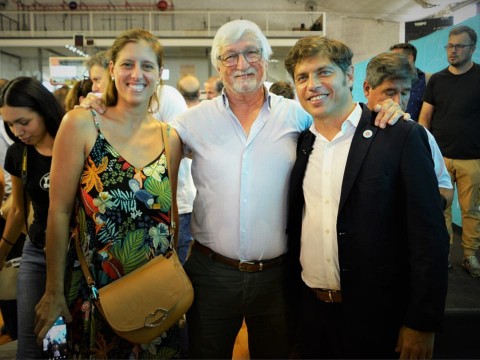 Carrera con el Gobernador Kicillof en Bahía Blanca