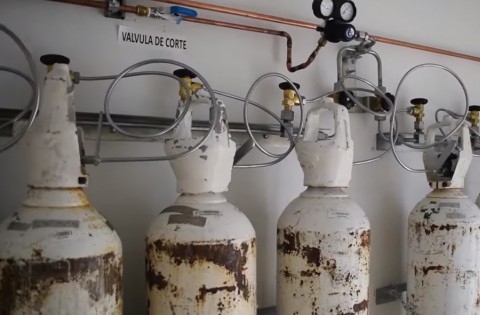 Concluyó la instalación del sistema de gases medicinales en el Hospital