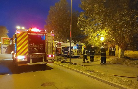 Incendio de vivienda en calle Stroeder