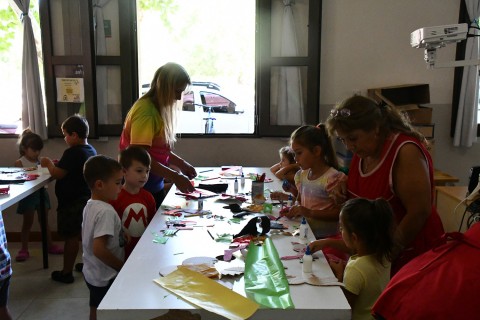 Comenzó a dictarse el taller de máscaras 