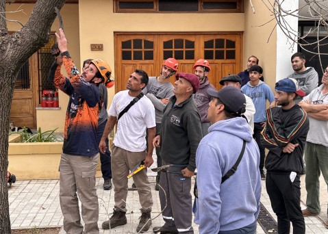 Gran participación en el Curso de Poda Responsable 