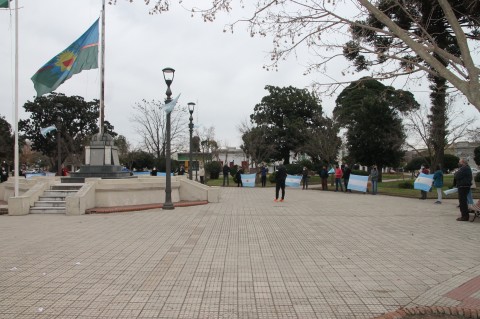 Banderazo en defensa de la propiedad