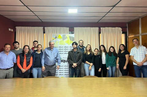 Nosetti recibió a los pasantes de la Escuela Técnica