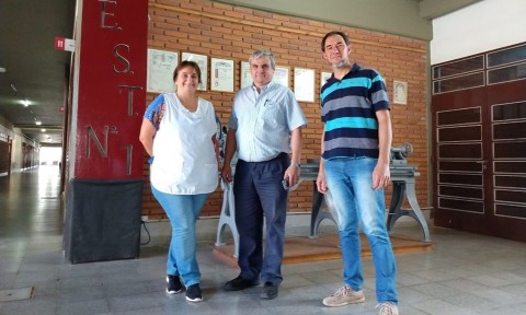 El Intendente Nosetti visitó la Escuela Técnica