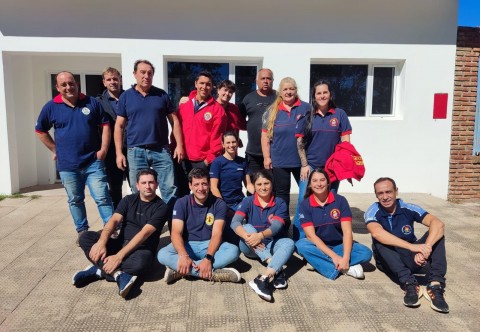 Bomberos se capacitaron en Primeros Auxilios Emocionales