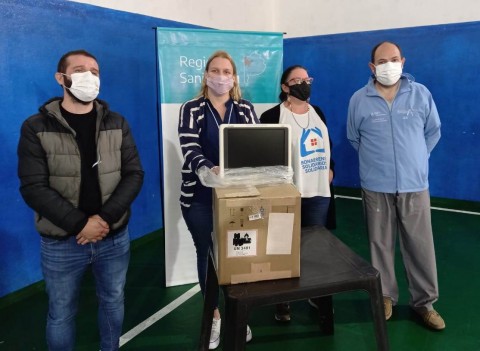 Región Sanitaria entregó un nuevo equipo para el Hospital Municipal