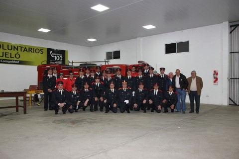 Bomberos Voluntarios conmemoró sus 44 años de existencia