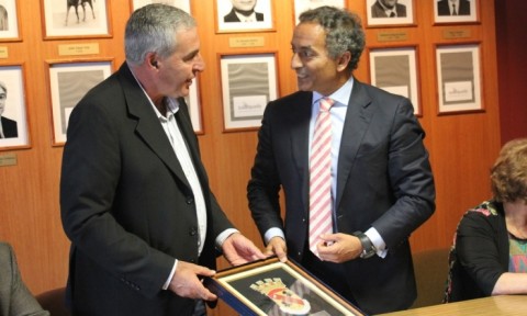 El Intendente Municipal recibió al Embajador de Portugal