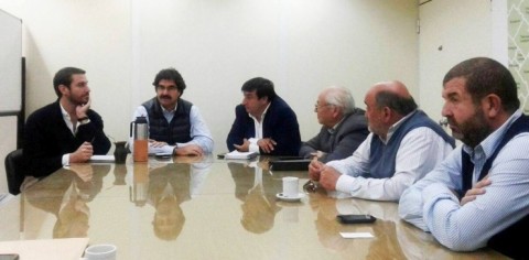 Alvarez y los dueños del frigorífico se reunieron con el ministro Sarquís