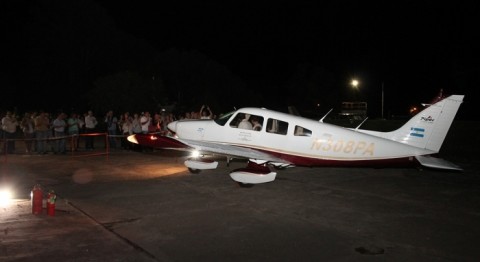 El Aero Club celebró sus 71 años presentando el Piper Archer II