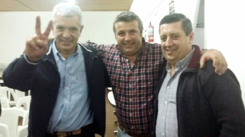 Ariel Succurro se reunió con Julián Domínguez en Guaminí