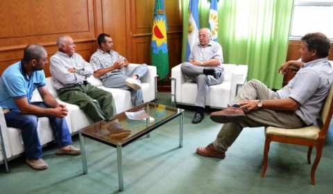 El intendente se reunió con integrantes del Centro Tradicionalista Los Baguales