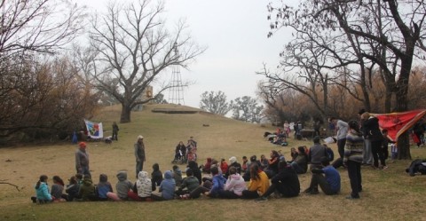 El Grupo Scout celebró el Día del Amigo en el campo Los Gorros