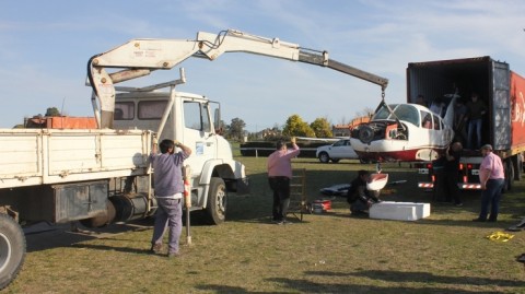 Llegó el nuevo avión del Aero Club