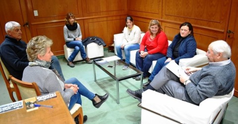 Álvarez se reunió con el CEPT N° 7 para analizar las actividades planificadas